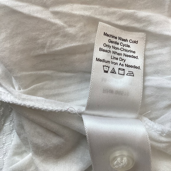 Coldwater Creek Three-Quarter Sleeve Shirt Blouse - Picture 8 of 8